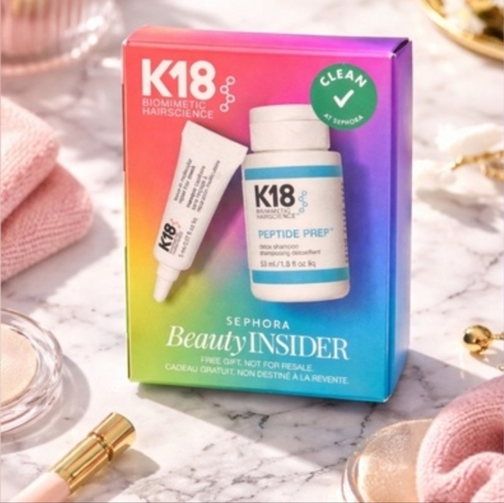 K18 Peptide Prep Hair Treatment Kit - Travel Size